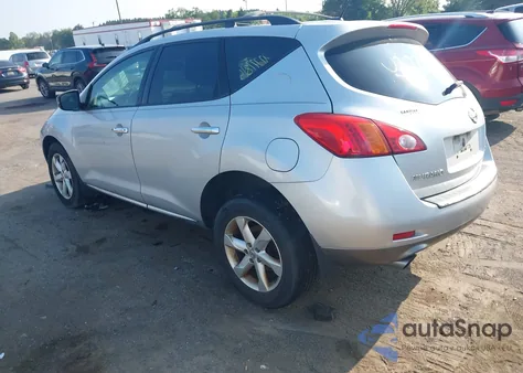 2009 Nissan Murano Sl из США, поврежденный, VIN JN8AZ18W29W204600